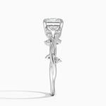 Azalea Twist Diamond Ring Platinum Princess Engagement Ring