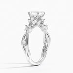 Secret Garden Diamond Ring (1/2 ct. tw.) Platinum Asscher Engagement Ring