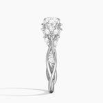 Secret Garden Diamond Ring (1/2 ct. tw.) Platinum Cushion Engagement Ring
