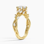 Secret Garden Diamond Ring (1/2 ct. tw.) Yellow Gold 18k Pear Engagement Ring