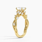 Secret Garden Diamond Ring (1/2 ct. tw.) Yellow Gold 18k Princess Engagement Ring