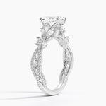 Luxe Secret Garden Diamond Ring (3/4 ct. tw.) Platinum Radiant Engagement Ring