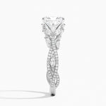 Luxe Secret Garden Diamond Ring (3/4 ct. tw.) Platinum Radiant Engagement Ring