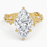 Luxe Secret Garden Diamond Ring (3/4 ct. tw.) Yellow Gold 18k Marquise Engagement Ring