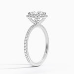 Waverly Halo Diamond Ring (1/2 ct. tw.) Platinum Round Engagement Ring