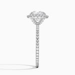 Waverly Halo Diamond Ring (1/2 ct. tw.) Platinum Round Engagement Ring