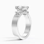 Peyton Three Stone Diamond Ring (1/2 ct. tw.) Platinum Marquise Engagement Ring