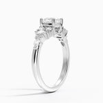Jacqueline Diamond Ring Platinum Cushion Engagement Ring