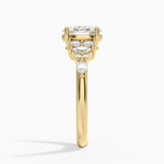 Jacqueline Diamond Ring Yellow Gold 18k Oval Engagement Ring