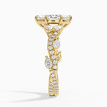 Vintage Secret Garden Diamond Ring (2/3 ct. tw.) Yellow Gold 18k Marquise Engagement Ring