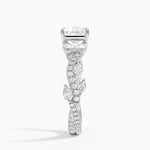Vintage Secret Garden Diamond Ring (2/3 ct. tw.) Platinum Princess Engagement Ring