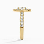 Adele Halo Diamond Ring Yellow Gold 18k Oval Engagement Ring