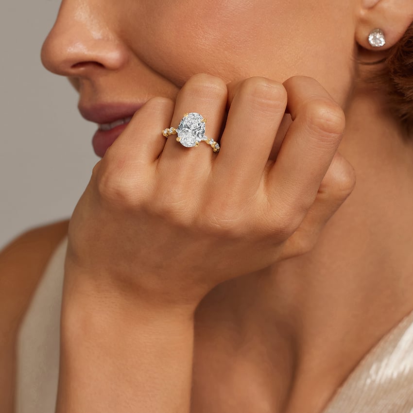 Versailles Half Coverage Diamond Ring (1/3 ct. tw.) Engagement Ring Setting