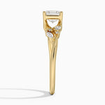 Arden Diamond Ring Yellow Gold 18k Asscher Engagement Ring