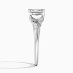 Arden Diamond Ring Platinum Radiant Engagement Ring