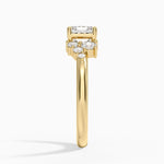 Corinne Diamond Ring (1/3 ct. tw.) Yellow Gold 18k Asscher Engagement Ring