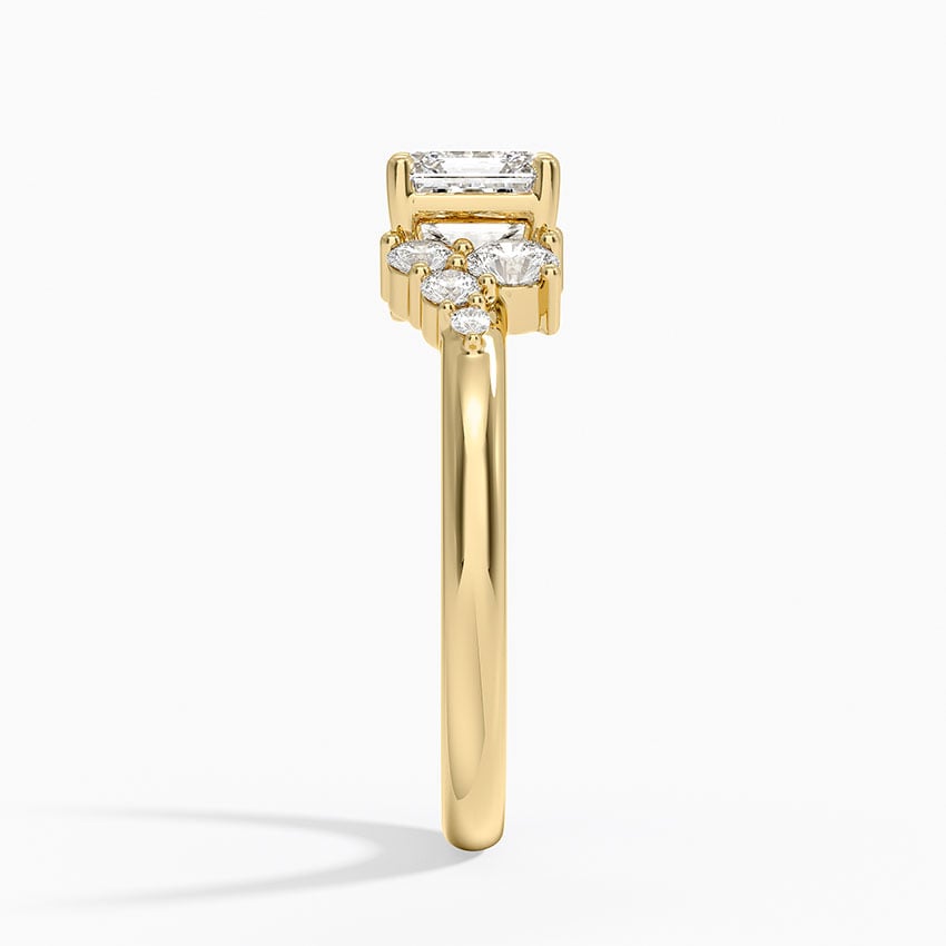 Corinne Diamond Ring (1/3 ct. tw.) Yellow Gold 18k Asscher Engagement Ring