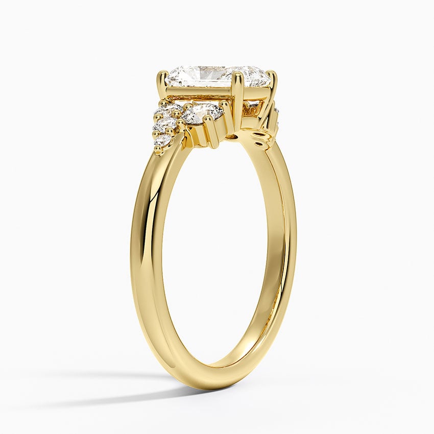 Corinne Diamond Ring (1/3 ct. tw.) Yellow Gold 18k Radiant Engagement Ring