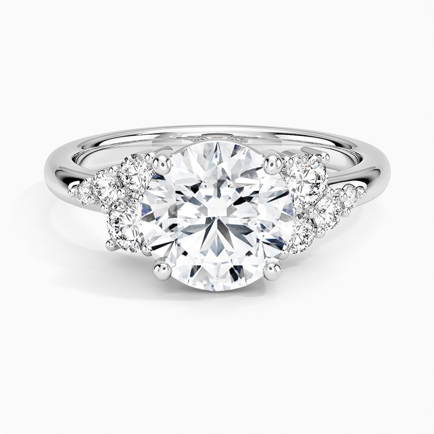Corinne Diamond Ring (1/3 ct. tw.) Platinum Round Engagement Ring