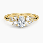 Corinne Diamond Ring (1/3 ct. tw.) Yellow Gold 18k Pear Engagement Ring