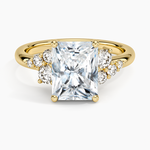 Corinne Diamond Ring (1/3 ct. tw.) Yellow Gold 18k Radiant Engagement Ring