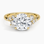 Corinne Diamond Ring (1/3 ct. tw.) Yellow Gold 18k Round Engagement Ring