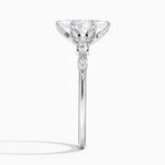 Rochelle Diamond Ring Platinum Marquise Engagement Ring