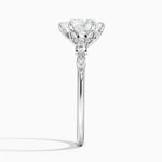 Rochelle Diamond Ring Platinum Pear Engagement Ring