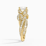 Olivia Diamond Ring (1 ct. tw.) Yellow Gold 18k Asscher Engagement Ring