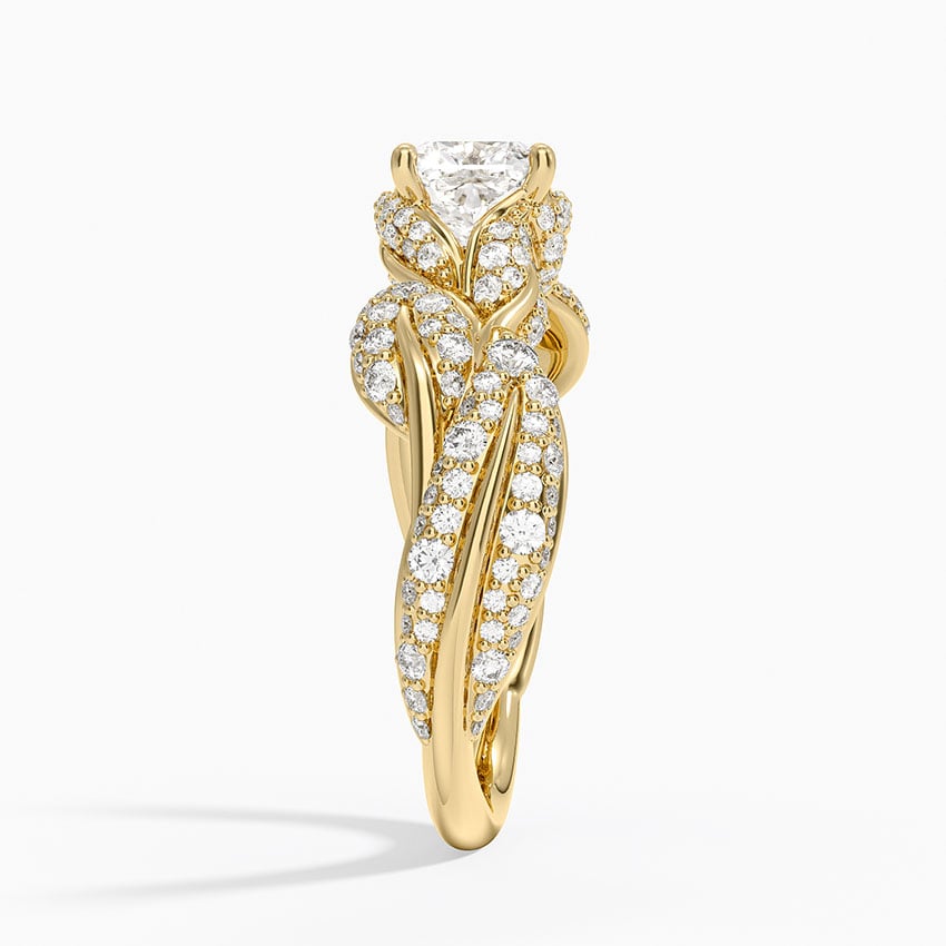 Olivia Diamond Ring (1 ct. tw.) Yellow Gold 18k Cushion Engagement Ring