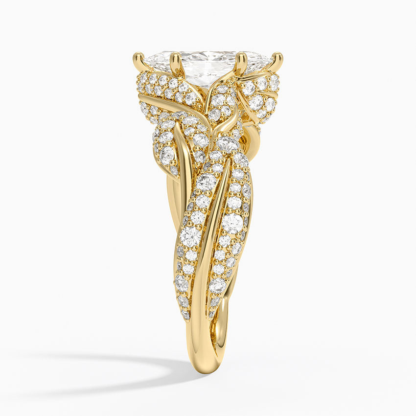 Olivia Diamond Ring (1 ct. tw.) Yellow Gold 18k Marquise Engagement Ring