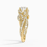 Olivia Diamond Ring (1 ct. tw.) Yellow Gold 18k Round Engagement Ring