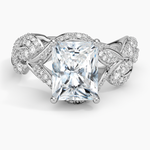 Olivia Diamond Ring (1 ct. tw.) Platinum Radiant Engagement Ring