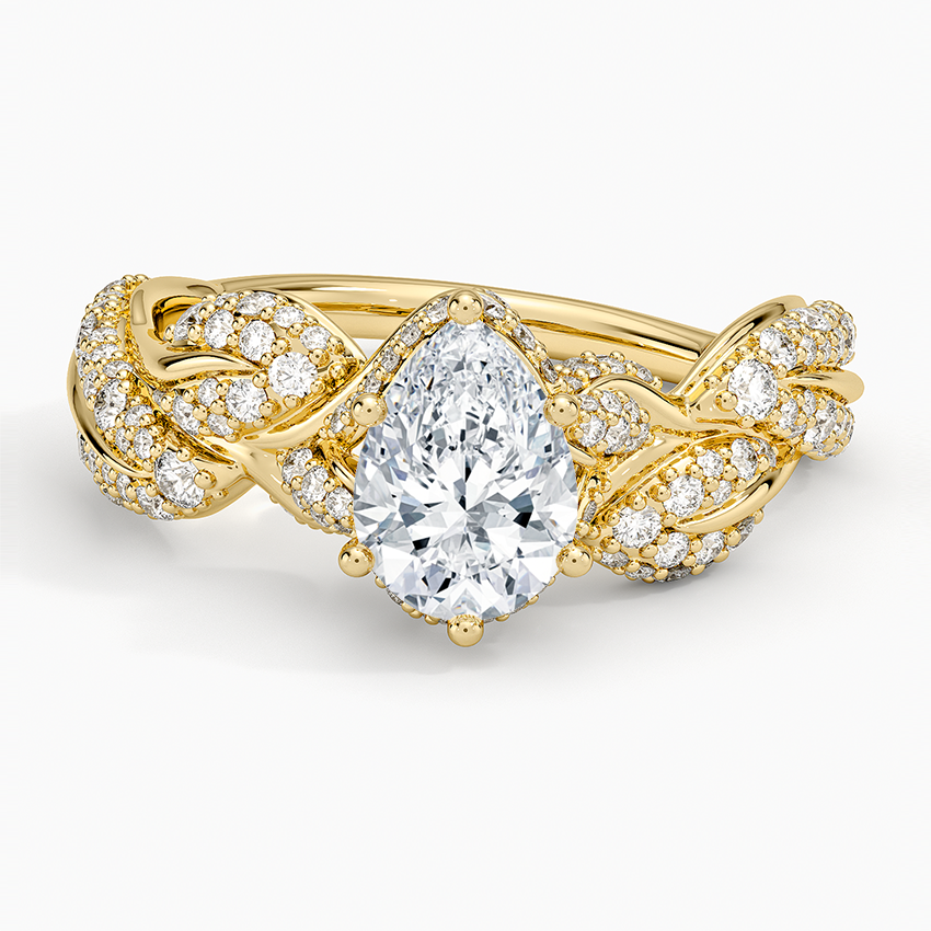 Olivia Diamond Ring (1 ct. tw.) Yellow Gold 18k Pear Engagement Ring