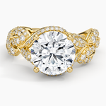 Olivia Diamond Ring (1 ct. tw.) Yellow Gold 18k Round Engagement Ring