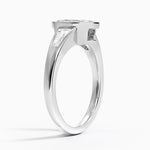 Hayes Three Stone Baguette Diamond Ring (1/2 ct. tw.) Platinum Marquise Engagement Ring
