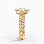 Glacé Diamond Ring (3/4 ct. tw.) Yellow Gold 18k Marquise Engagement Ring