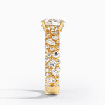 Glacé Diamond Ring (3/4 ct. tw.) Yellow Gold 18k Oval Engagement Ring