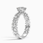 Glacé Diamond Ring (3/4 ct. tw.) Platinum Round Engagement Ring