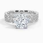 Glacé Diamond Ring (3/4 ct. tw.) Platinum Cushion Engagement Ring