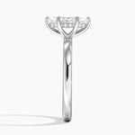 Sydney Perfect Fit Hidden Halo 2mm Diamond Ring Platinum Marquise Engagement Ring
