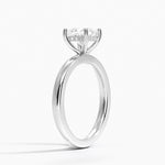 Sydney Perfect Fit Hidden Halo 2mm Diamond Ring Platinum Princess Engagement Ring