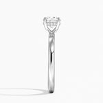 Sydney Perfect Fit Hidden Halo 2mm Diamond Ring Platinum Round Engagement Ring