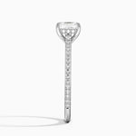 Luxe Lissome Diamond Ring (1/5 ct. tw.) Platinum Asscher Engagement Ring