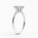 Dawn 1.5mm Diamond Ring Platinum Marquise Engagement Ring