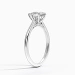 Dawn 1.5mm Diamond Ring Platinum Pear Engagement Ring