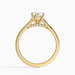 Dawn 1.5mm Diamond Ring Yellow Gold 18k Pear Engagement Ring