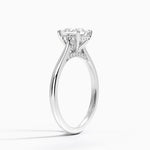 Dawn 1.5mm Diamond Ring Platinum Princess Engagement Ring