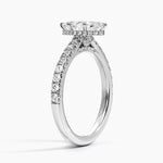 Chantal Diamond Ring Platinum Marquise Engagement Ring