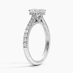 Chantal Diamond Ring Platinum Oval Engagement Ring